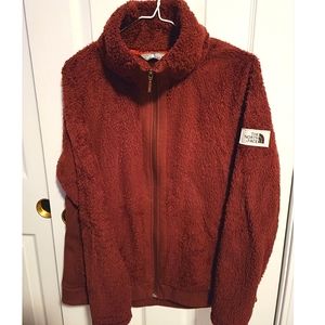 RARE The North Face Fuzzy Sherpa Fur Coat